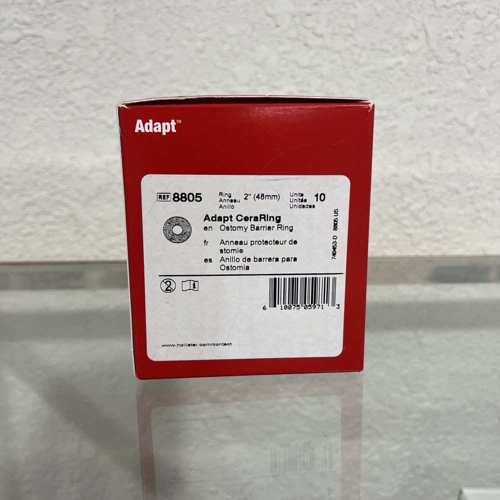 Adapt CeraRing Ostomy Barrier Ring 2 Inch X 4.5 mm 8805 10 Ct NEW IN PACKAGING